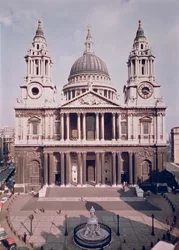 Ansicht des Äußeren, erbaut 1695-1711